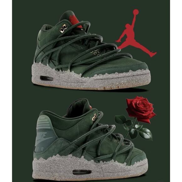 Nike Air Jordan 3 x Teyana Taylor ‘Concrete Rose’ US W 6 M 4.5 Brand New - Picture 2 of 5